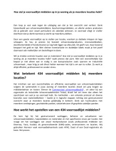 Voorraadlijst Middelen: Multi-locatie Gids