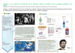 Protection contre les micro-organismes pathog&egrave;nes