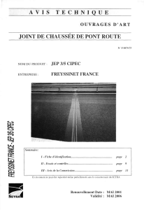 joint de chauss&eacute;e