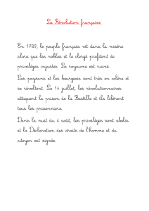 La R&eacute;volution fran&ccedil;aise : 1789 et les d&eacute;buts