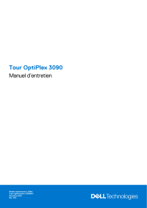 Manuel d&rsquo;entretien Dell OptiPlex 3090 - Guide de maintenance