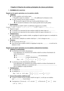 Chapitre 0 : R&eacute;visions Math&eacute;matiques - Nombres, Op&eacute;rations, &Eacute;quations