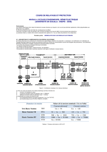 Cours de Relayage et Protection &Eacute;lectrique - Niveau Universitaire