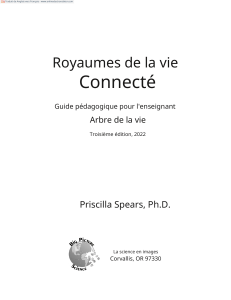 Guide p&eacute;dagogique Arbre de la vie pour enseignants