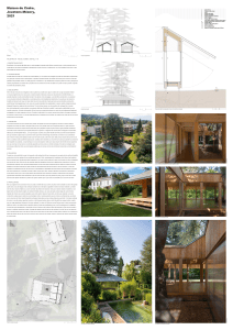 Maison du C&egrave;dre : Projet architectural durable &agrave; Jouxtens-M&eacute;zery