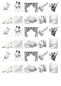 Elementary School Illustration Worksheet: Animals and Objects