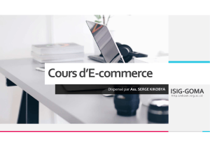 Cours d'E-commerce - ISIG-Goma