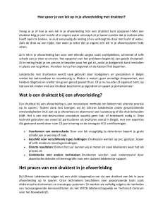 Lekdetectie met druktest: Afvoerleidingen