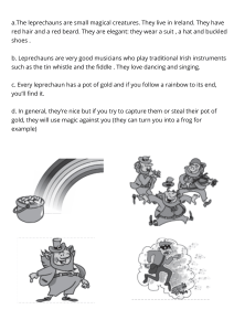 Leprechaun Facts: Irish Folklore for Kids