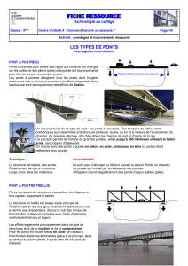 Types de ponts : Avantages et inconv&eacute;nients pour la technologie au coll&egrave;ge