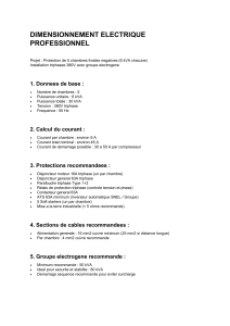 Electrical Dimensioning for Cold Rooms