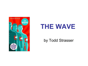 The Wave Study Guide: Questions & Analysis