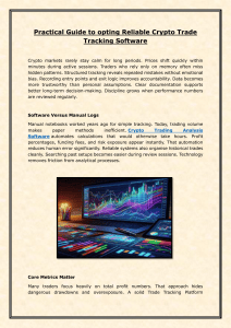 Practical Guide to Reliable Crypto Trade Tracking Software