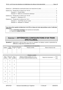 TD 22 : Loi E/S pour r&eacute;ducteurs &eacute;picyclo&iuml;daux