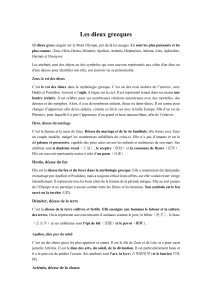 Les dieux grecs : 12 Olympiens et leurs mythes