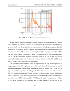 Terminated EMI Behavioral Models for Power Converters