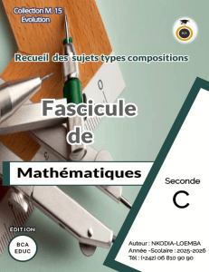 Fascicule de Math&eacute;matiques Seconde C