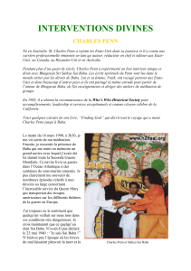 Interventions Divines : Le parcours spirituel de Charles Penn