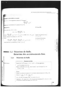 Rolle's Theorem & Finite Increments Theorem | Calculus Textbook