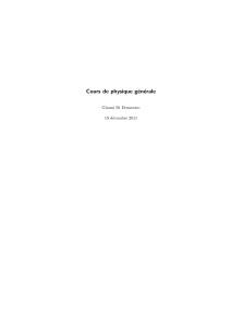Cours de physique g&eacute;n&eacute;rale par Gianni Di Domenico