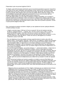 Pr&eacute;sentation lyc&eacute;e : mouvement alg&eacute;rien 2019