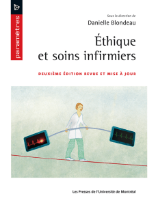 &Eacute;thique et soins infirmiers - 2e &eacute;dition