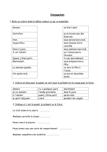 Exercices de Conjugaison Fran&ccedil;ais pour &Eacute;l&egrave;ves du Primaire