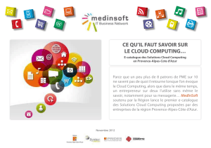 Ce qu'il faut savoir sur le Cloud Computing