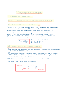 Physique - Energie: Electric Current & Voltage Sources
