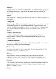 Glossaire technique : Filtration, adsorption et tuyauterie industrielle