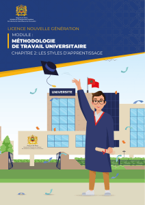 Styles d'apprentissage et gestion du temps pour &eacute;tudiants universitaires