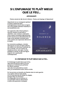 Po&egrave;me d'Adyashanti : Si l'Enfumage te pla&icirc;t mieux que le feu