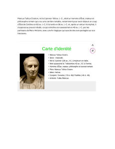 Biographie de Cic&eacute;ron: Homme d'&Eacute;tat Romain