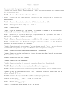 Points &agrave; conna&icirc;tre: Cours de Math&eacute;matiques Sup&eacute;rieures