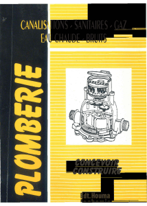 Plomberie 