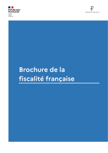 Brochure de la fiscalit&eacute; fran&ccedil;aise : guide des imp&ocirc;ts en France