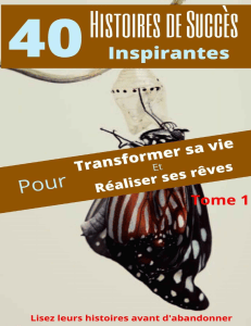 40 Histoires de Succes Inspiran - Smith KD