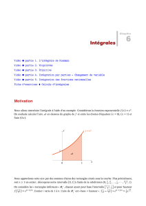 Int&eacute;grales: Calculus Chapter 6