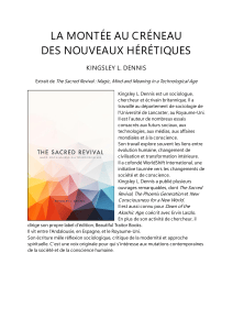 La Mont&eacute;e au Cr&eacute;neau des Nouveaux H&eacute;r&eacute;tiques - Extrait de The Sacred Revival