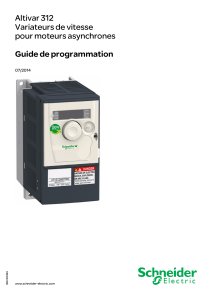 ATV312-PROGRAMMATION