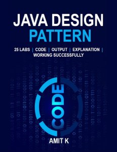 Amit K. Java Design Pattern 2023