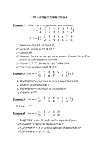 TD1 Complement d'Algebre