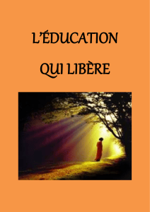 L'&Eacute;DUCATION QUI LIB&Egrave;RE - SANATHANA SARATHI