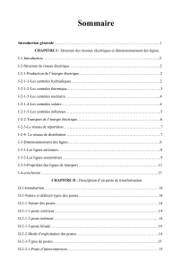 R&eacute;seaux &eacute;lectriques et postes de transformation : Conception et protection