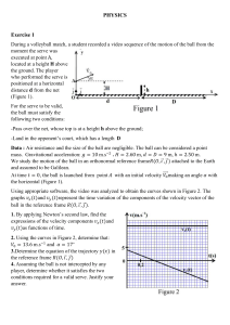 Physics Exercises: Volleyball Serve & Disk Mechanics Problems