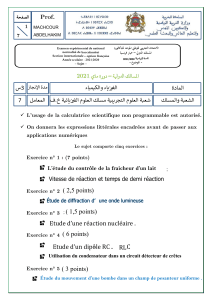 Examen Baccalaur&eacute;at Exp&eacute;rimental 2021