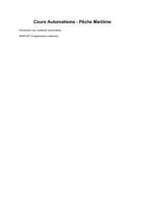 Cours Automatisme - P&ecirc;che Maritime: Automated Systems & GRAFCET