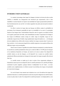 Contr&ocirc;le Permanent et Gestion des Risques Bancaires: &Eacute;tude de la BADR