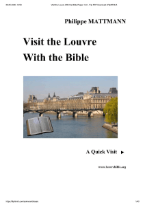 Visit the Louvre With the Bible