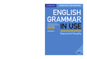 English Grammar in Use Intermediate Self-Study Book